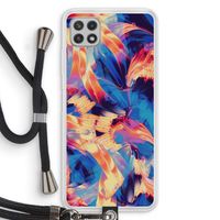 Tuesday Night: Samsung Galaxy A22 4G Transparant Hoesje met koord