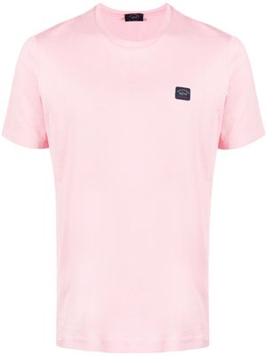 Paul & Shark t-shirt à logo - Rose