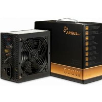 Inter-Tech Argus BPS-600 power supply unit 600W Zwart