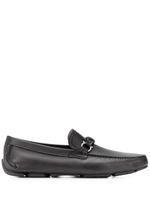 Ferragamo mocassins Gancini en cuir - Noir Ferragamo mocassins Gancini en cuir - Noir