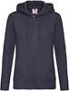 Fruit Of The Loom F440N Ladies´ Premium Hooded Sweat Jacket - Deep Navy - XL