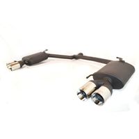 Ulter Sport uitlaat passend voor Audi A5 Coupe 2.0 TDI/1.8 TFSI 125kW 2008-2015 2x80mm US10141461