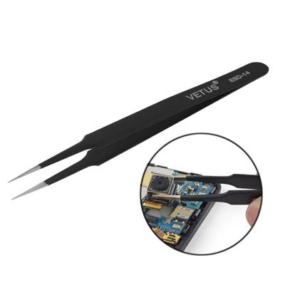 ESD-14 Anti-Reflection Anti-static pincet