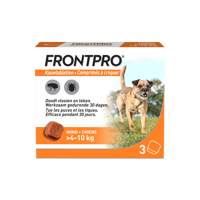 Frontpro 28mg Hond 4-10 Kg 3 Kauwtabletten