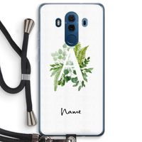Green Brush: Huawei Mate 10 Pro Transparant Hoesje met koord
