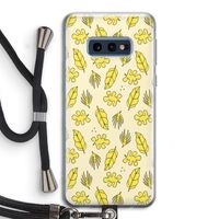 Herfst: Samsung Galaxy S10e Transparant Hoesje met koord Herfst: Samsung Galaxy S10e Transparant Hoesje met koord