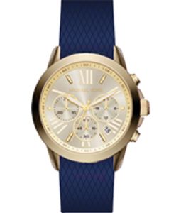 Horlogeband Michael Kors MK2556 Silicoon Blauw 20mm