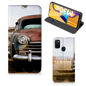 Samsung Galaxy M30s | M21 Stand Case Vintage Auto