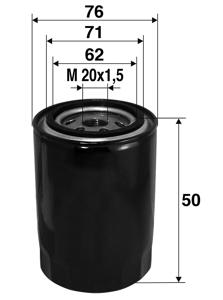 Oliefilter VALEO, u.a. für Renault, Peugeot, Volvo, Dacia, Nissan, Piaggio, Mitsubishi, Alpine, Opel, Lancia, ARO, Jeep, Vauxhall, Alfa Romeo, Ligier,