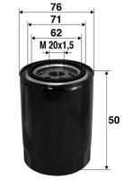 Oliefilter VALEO, u.a. für Renault, Peugeot, Volvo, Dacia, Nissan, Piaggio, Mitsubishi, Alpine, Opel, Lancia, ARO, Jeep, Vauxhall, Alfa Romeo, Ligier,