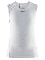 Craft Cool mesh superlight mouwloos ondershirt wit dames