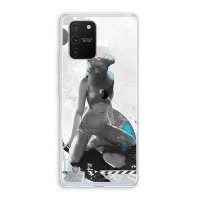 I will not feel a thing: Samsung Galaxy S10 Lite Transparant Hoesje