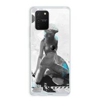 I will not feel a thing: Samsung Galaxy S10 Lite Transparant Hoesje