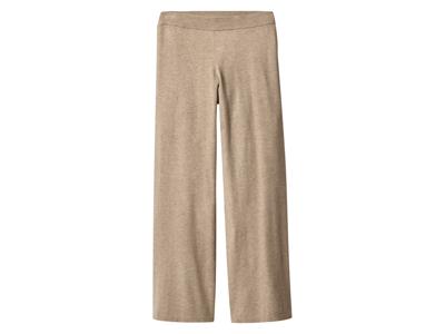 esmara Gebreide dames broek (Beige, M (40/42))