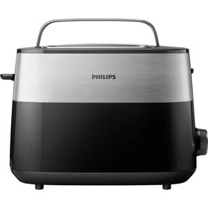 Philips Daily Collection HD2516/90 Broodrooster - 2 sneetjes, brede opening, metaal