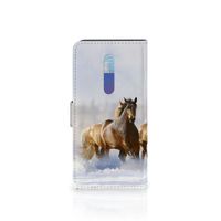 Xiaomi Redmi K20 Pro Telefoonhoesje met Pasjes Paarden - thumbnail