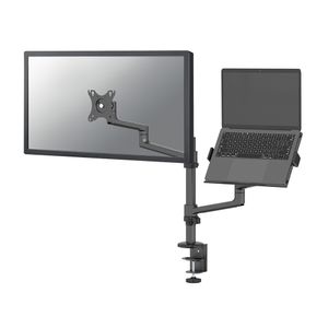 Neomounts DS20-425BL2 bureausteun voor flatscreen en laptop