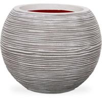 Capi Bloempot Nature Rib rond 40 x 32 cm ivoor KOFI270 424219