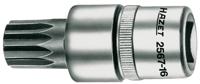 HAZET olieservice inzetstuk "2567-16 i-vielz.steckschl.16(xzn) 1/2z.f.au getr.oel