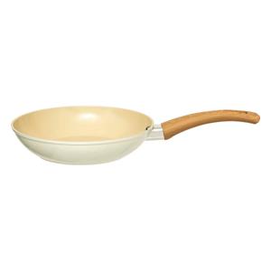 Koekenpan Harmony - Alle warmtebronnen - Beige - Dia 20 cm - handvat bakeliet - aluminium