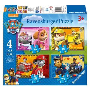 Ravensburger Puzzel Puppies op Pad, 4in1