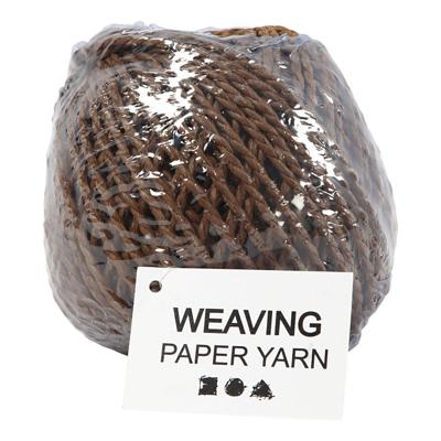 Creativ Company Papier garen donkerbruin, 40m