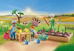 PLAYMOBIL Country - Idyllische moestuin bij de grootouders Constructiespeelgoed