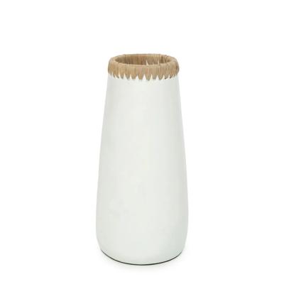 De Sneaky Vaas - Wit Naturel Large