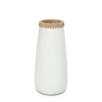 De Sneaky Vaas - Wit Naturel Large