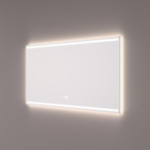 Badkamerspiegel SPV7000 | 80x70 cm | Directe LED verlichting | Touch button | Met spiegelverwarming