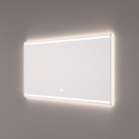 Badkamerspiegel SPV7000 | 80x70 cm | Directe LED verlichting | Touch button | Met spiegelverwarming