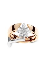 Yeprem bague Electrified en or rose 18ct pavé de diamants - thumbnail