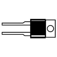 STMicroelectronics Schottky diode gelijkrichter BAT41 DO-35 100 V Enkelvoudig