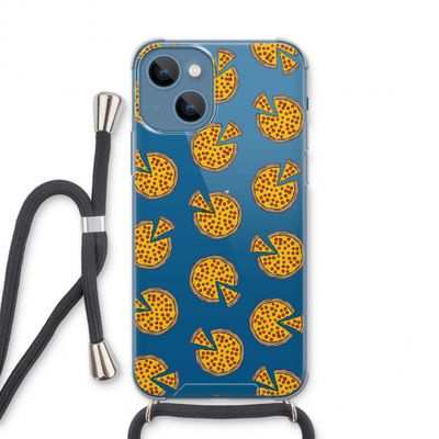 You Had Me At Pizza: iPhone 13 Transparant Hoesje met koord
