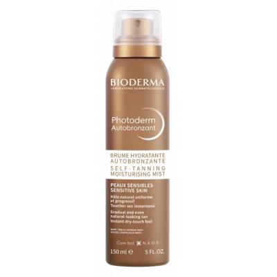 Bioderma Photoderm Autobronzant Brume Autobronzante Hydratante 150ml