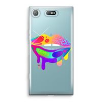 Lip Palette: Sony Xperia XZ1 Compact Transparant Hoesje