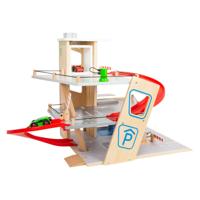 Small Foot - houten garage met wasstraat