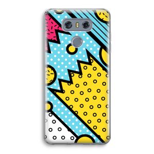 Pop Art #1: LG G6 Transparant Hoesje