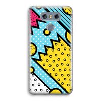 Pop Art #1: LG G6 Transparant Hoesje
