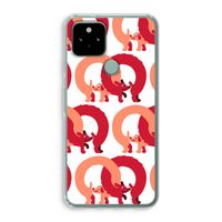 Dogs: Google Pixel 5 Transparant Hoesje