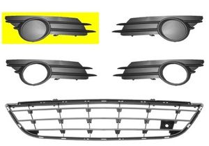 BUMPERGRILL ONDER RECHTS zonder MISTLICHTGAT 3750592