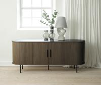 Dressoir Nola Smoked Eiken 180cm - Giga Living - thumbnail