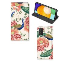Smartphone hoesje voor Samsung Galaxy A03s Pink Peacock