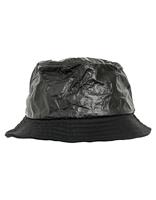 Flexfit FX5003CP Crinkled Paper Bucket Hat - Black - One Size