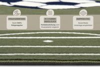 Hanse Home - Short Pile Children Rug Estadio - 80x150 cm
