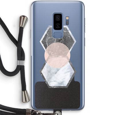 Creatieve toets: Samsung Galaxy S9 Plus Transparant Hoesje met koord