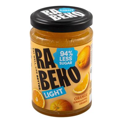 Rabeko sinaasappel jam light 230 gram