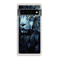 Darkness Lion: Google Pixel 6 Pro Transparant Hoesje