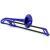 Jiggs pBone Mini Blue Eb-trombone met hoes