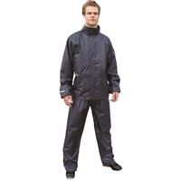 Grote maten zwart All Weather regenpak voor volwassenen 3XL (48/58)  - - thumbnail